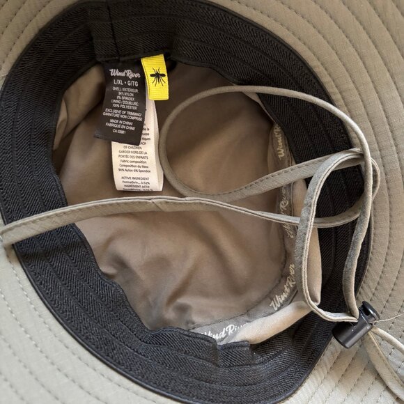 WindRiver Men's Tick & Mosquito Repelant Bucket Hat - Picture 6 of 6